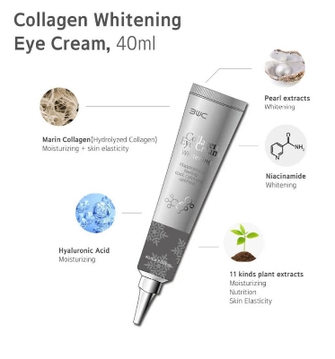 Picture of 3W Clinic Collagen Eye Cream Anti-Wrinkle Whitening-40ml