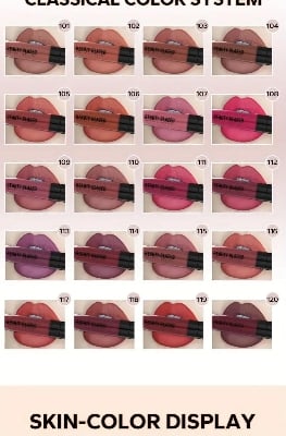 Picture of Beauty Glazed Misty Matte Lip Gloss 20 Colors Long Lasting Non-Stick Cup Moisturizing Liquid Lipstick-1pcs