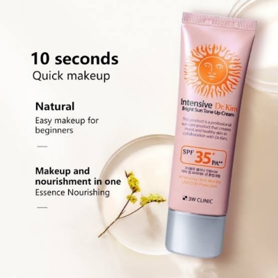 Picture of 3w clinic intensive dr.kim bright sun tone up cream-50ml