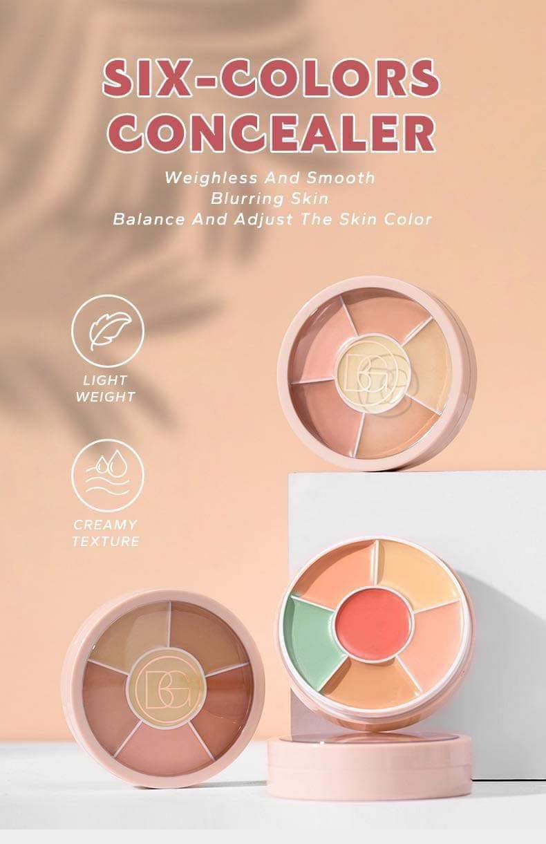 Picture of BEAUTY GLAZED Six Colors Concealer Palette-402