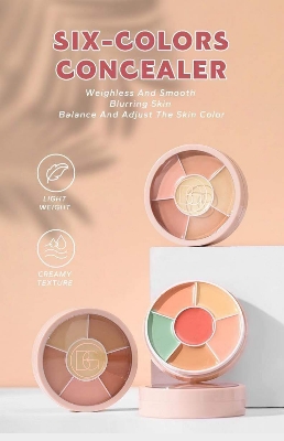 Picture of BEAUTY GLAZED Six Colors Concealer Palette-402