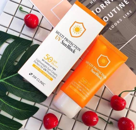 Picture of 3W CLINIC Multi Protection UV Sun Block SPF50+/PA+++ 70ml