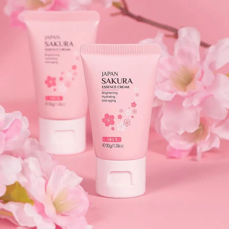 Picture of LAIKOU Japan Sakura Essence Cream 30g/1.06oz. Even Skin Tone Skin Rejuvenating Moisturizer
