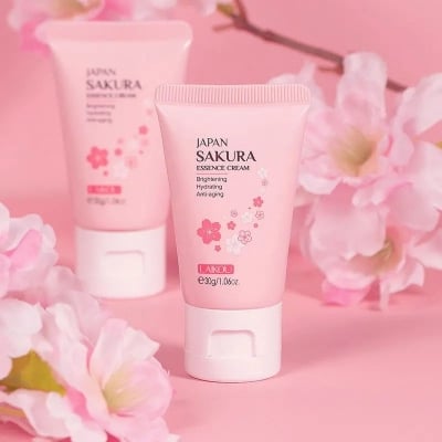 Picture of LAIKOU Japan Sakura Essence Cream 30g/1.06oz. Even Skin Tone Skin Rejuvenating Moisturizer