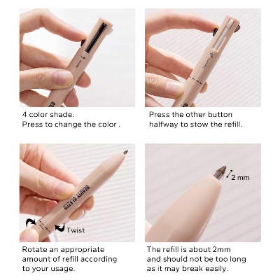 Picture of Beauty Glazed 4 in 1 Makeup Pencil-#102