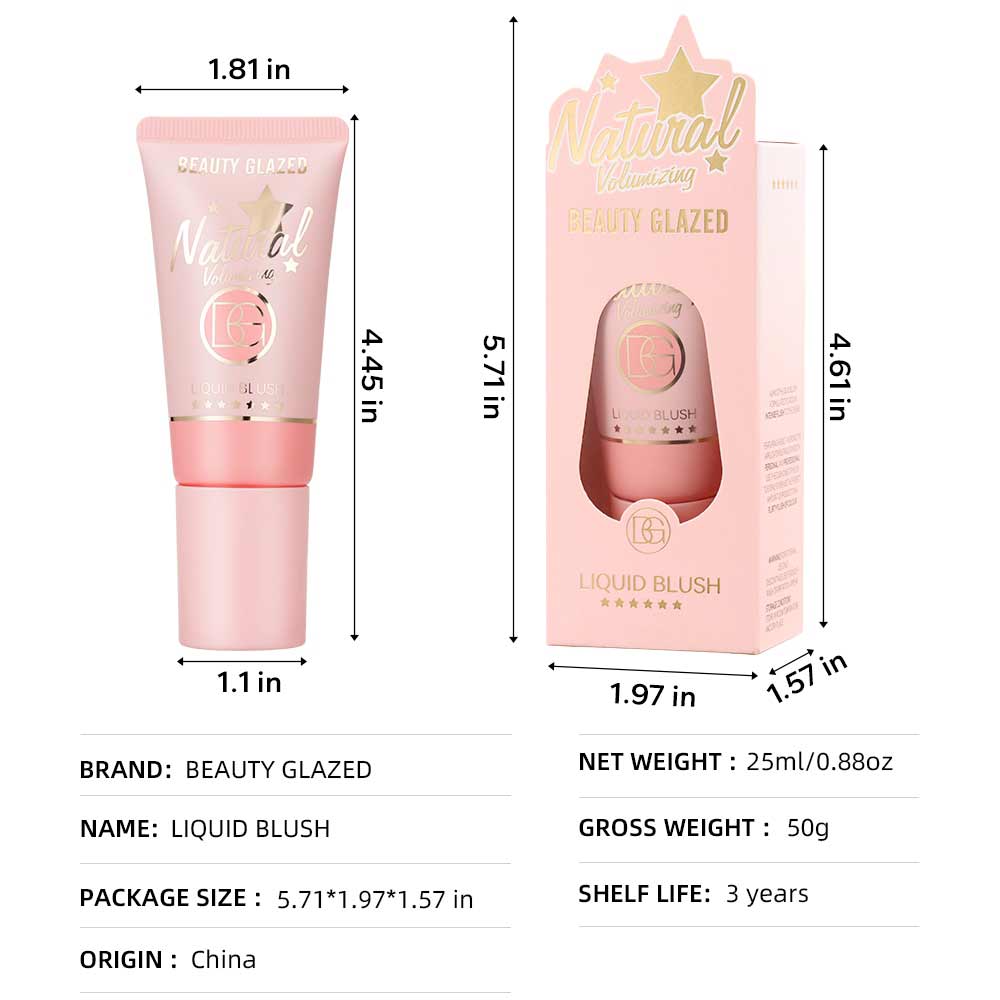 Picture of Beauty Glazed Natural Volumizing Liquid Blush-102