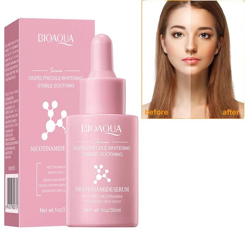 Picture of BIOAQUA Niacinamide Whitening Face Serum Dark Spot Remover Moisturizing Anti-Aging Anti-Wrinkle Brighten Facial Skin Care Products – 30ml