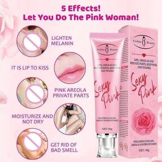Picture of Aichun Beauty Pink Essence Dark Skin Armpits Private Parts Lips Natural Care-30gm