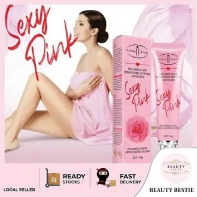 Picture of Aichun Beauty Pink Essence Dark Skin Armpits Private Parts Lips Natural Care-30gm