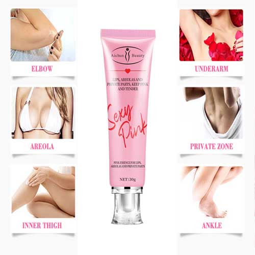Picture of Aichun Beauty Pink Essence Dark Skin Armpits Private Parts Lips Natural Care-30gm