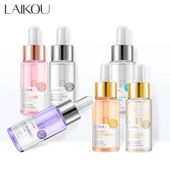 Picture of LAIKOU 6 Color Hyaluronic Acid Blossom Snail Serum Anti Wrinkle Vitamin C Facial Skin Care Cream Moisturiser Face Care Dropship