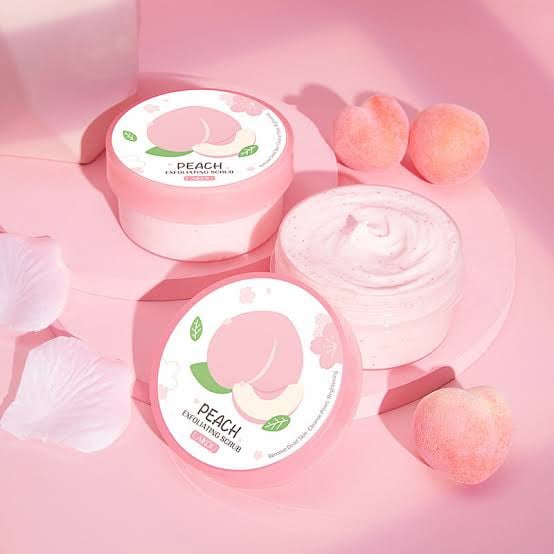 Picture of LAIKOU Sakura Facial Exfoliating Scrub 90g Deep Cleansing Pore Moisturizing Oil Control Wrinkle Anti-aging Brightening
