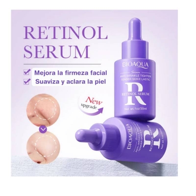 Picture of BIOAQUA Facial Retinol Serum 30ml Anti-Wrinkle Tender Skin 8.5% Retinol 5% Hyaluronic Acid Moisturizing Essence- 30ml