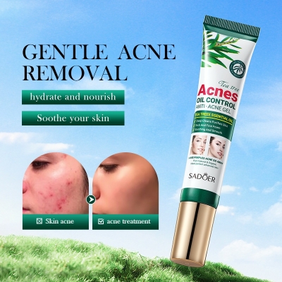Picture of SADOER Tea Tree Acne Oil Control Face Gel Anti-Acne Gel 20g
