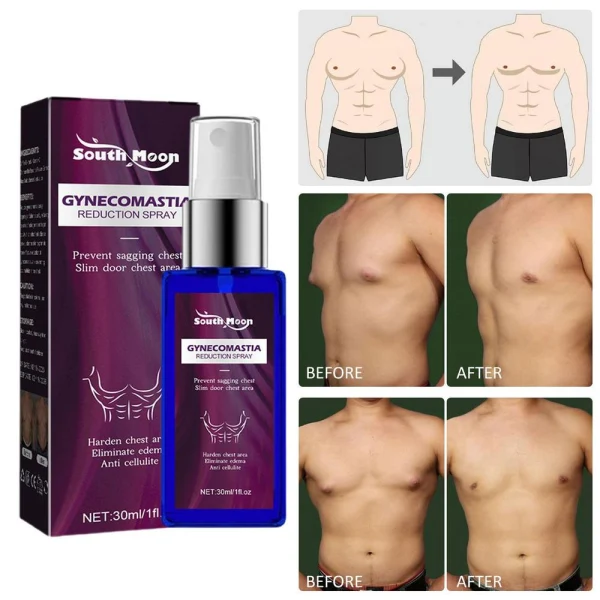 Picture of South Moon Spray Reduction Muscle Accelerating Hardening Spray Tighten Chest Muscle Fitness - 30ml