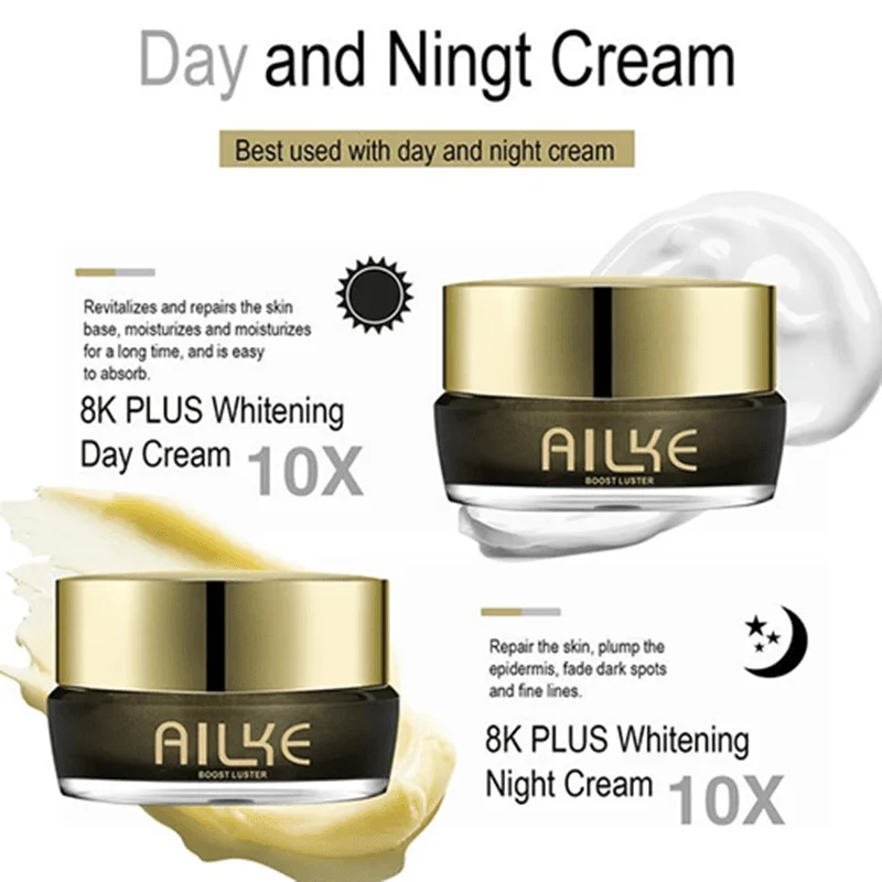 Picture of Ailke 8K Plus 10X Dark Spot Whitening Night Cream -25gm