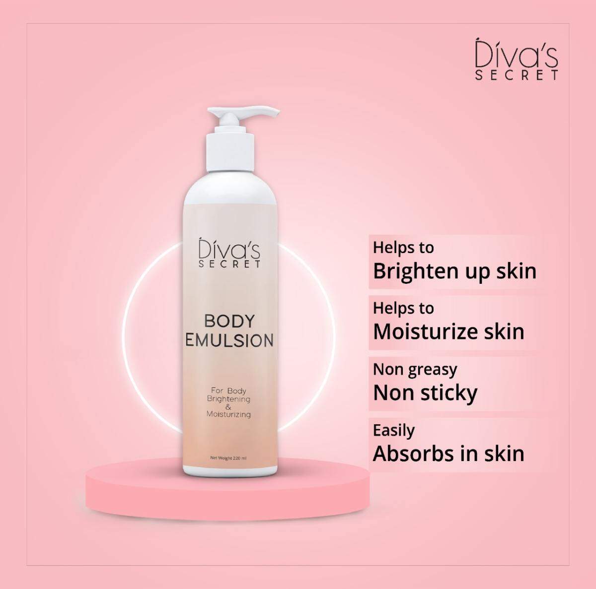 Picture of Divas Secret Body Emulsion 220ml