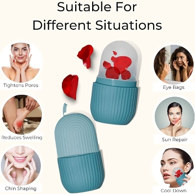 Picture of Ice Roller for Neck, Face & Eyes Massager | Face and Eye Puffiness 1Pcs
