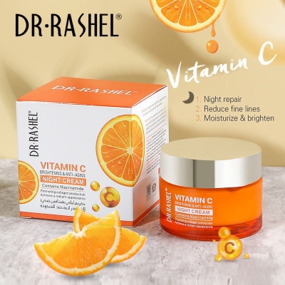 Picture of Dr-Rashel Vitamin C Anti-Aging and Brightening Night Cream-50gm