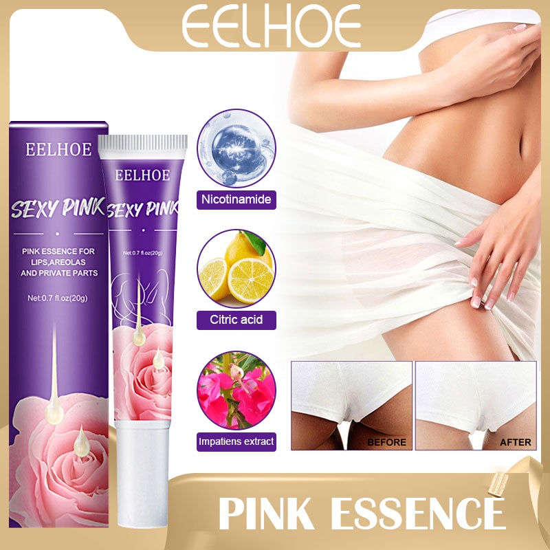 Picture of Eelhoe Pink Essence for Lips Care Areola and Private Parts Whitening Pink and Tender Color Intimate Hygiene Sking Care 20g