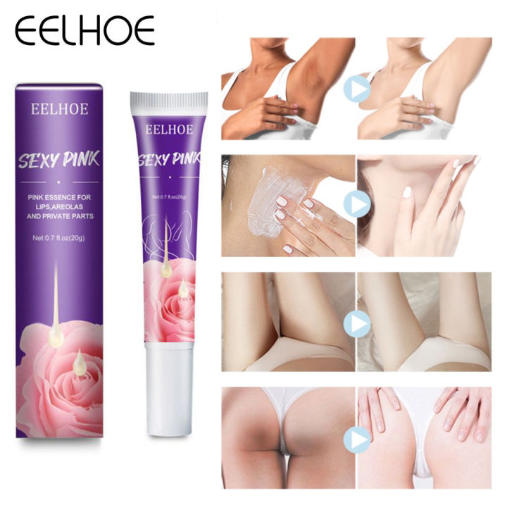 Picture of EELHOE Pink Lip Area Private Part Whitening Joints Melanin Removing Skin Care cream For Women-20gm