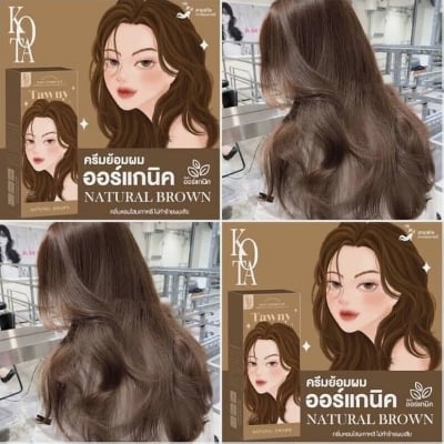 Picture of Kota Color Cream Hait Color Organic Tawny (Natural Brown))-100ml