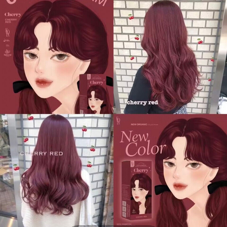 Picture of Kota cosmetics Color Cream Cherry 100ml #Cherry Red