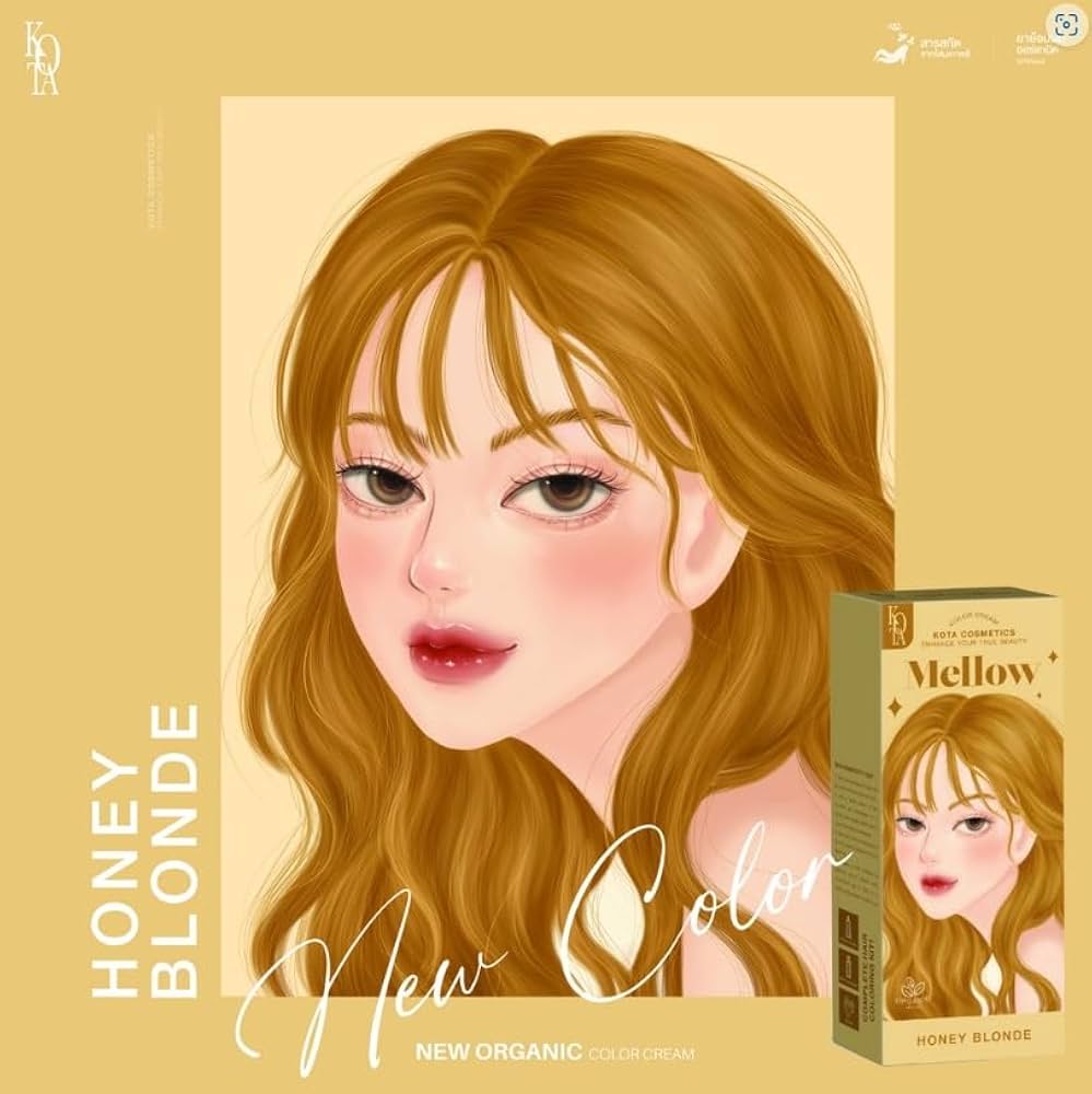 Picture of Kota Cosmetics Hair Color Cream Whisper - (Honey Blonde)-100ml