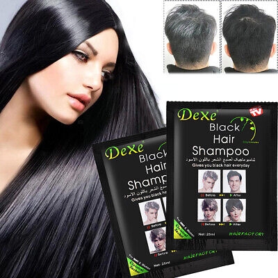 Picture of Dexe Black Hair Shampoo (Natural Black)-10pcs