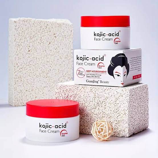 Picture of Kojic Acid Face Cream Deep Nourishment Brightening Anti-Ageing Moisturizing Skin Care Cream 50g