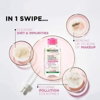 Picture of Garnier Skin Active Micellar Cleansing Water -125ml (India )