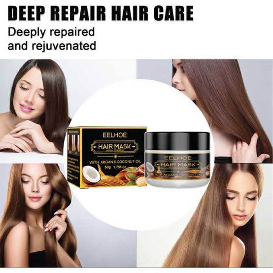 Picture of Eelhoe Hair Mask with Argen & Coconut Oil -50gm