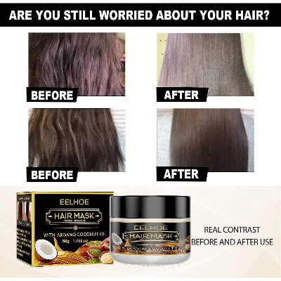 Picture of Eelhoe Hair Mask with Argen & Coconut Oil -50gm