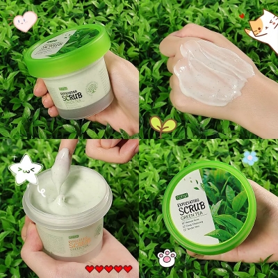 Picture of Fenyi Exfoliating Green Tea Scrub – 100gm