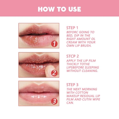 Picture of Eelhoe Lip Scrub Peach 30g