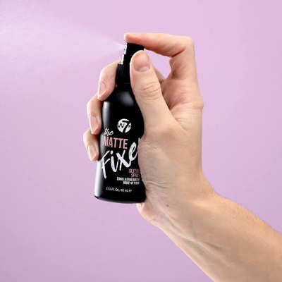 Picture of W7 The Matte Fixer Makeup Setting Spray 60ml | Long-Lasting Matte Finish
