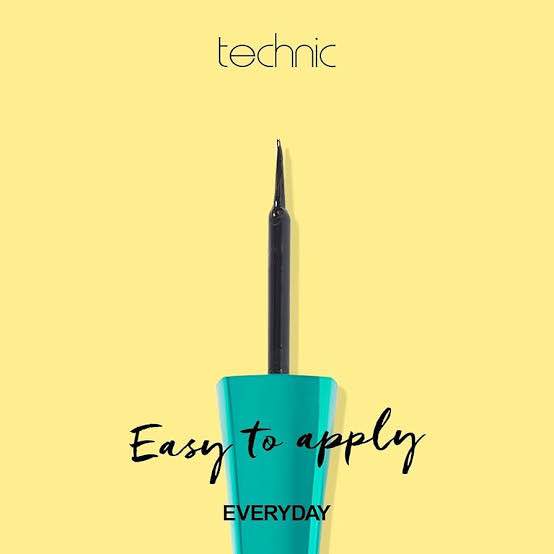 Picture of Technic Waterproof Liquid Eyeliner - Black | Smudge-Proof & Long-Lasting