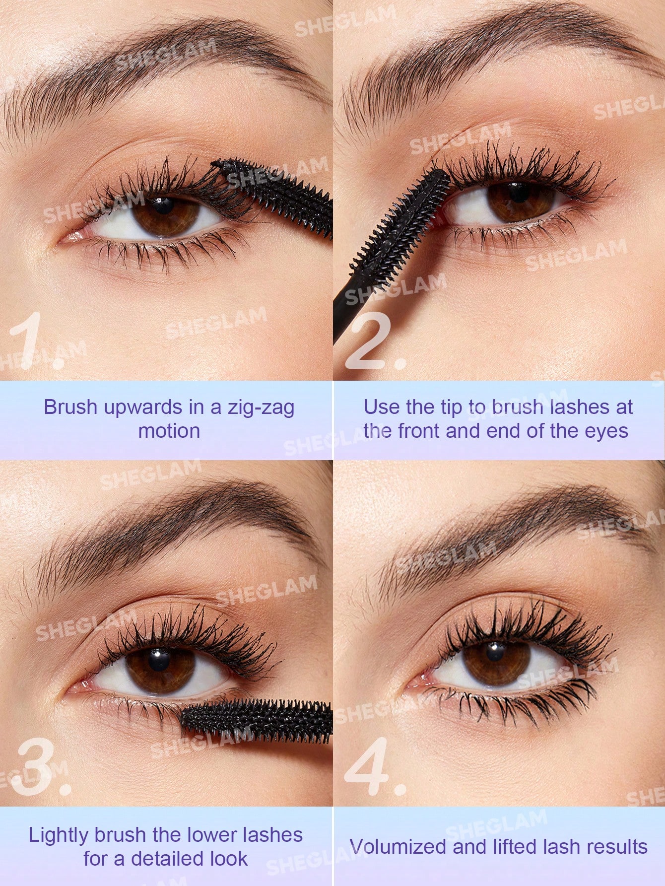 Picture of SHEGLAM FLUTTER WINK VOLUMIZING  MASCARA-BLACK