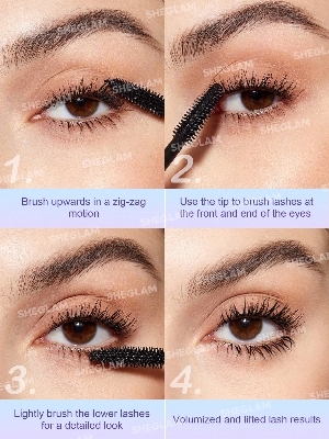 Picture of SHEGLAM FLUTTER WINK VOLUMIZING  MASCARA-BLACK