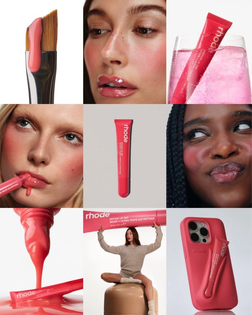 Picture of Rhode Peptide Lip Tint & Lipstick-10m/0.3 oz#Guava Spritz