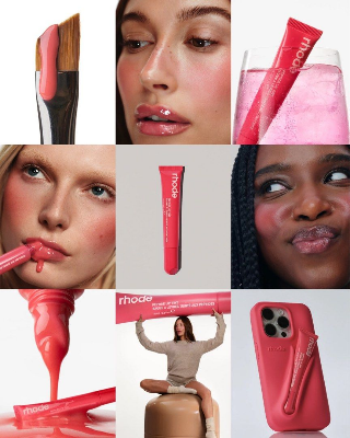 Picture of Rhode Peptide Lip Tint & Lipstick-10m/0.3 oz#Guava Spritz