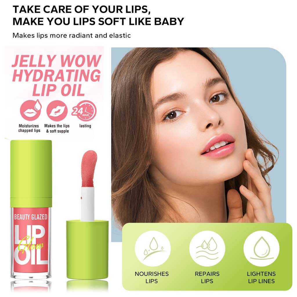 Picture of BEAUTY GLAZED GLOW LIP OIL - 4GM-106#FUSE