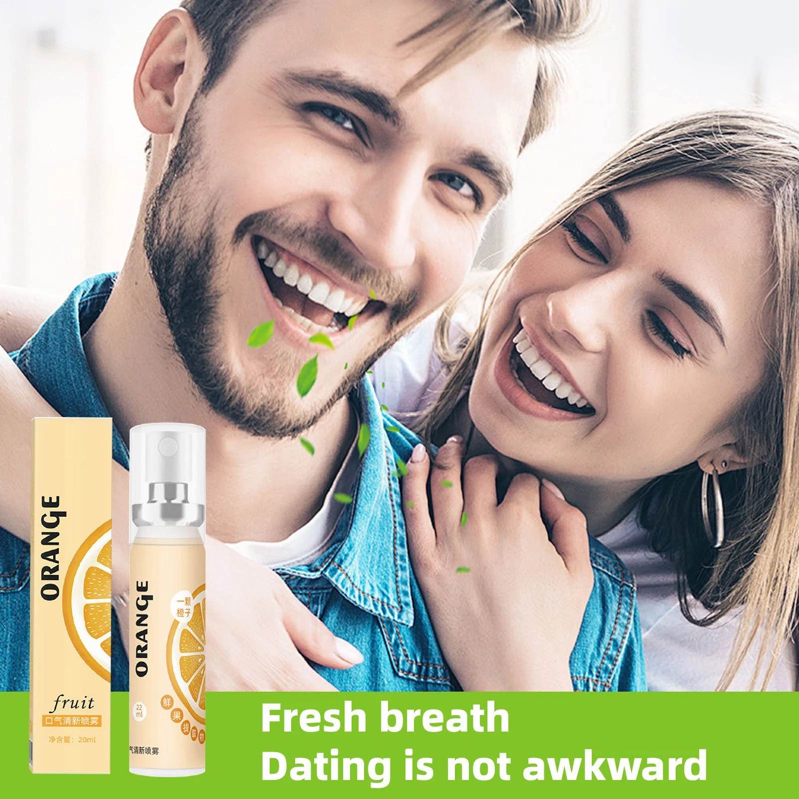 Picture of Oral Fresh Spray Mouth Freshener-20ml (orange )