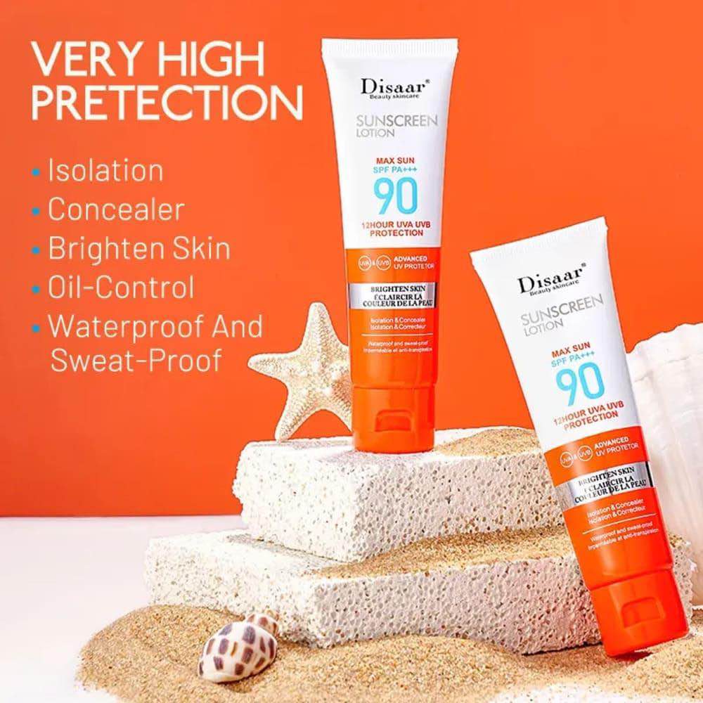 Picture of Disaar Sunscreen Lotion SPF ++90 - 50 ml