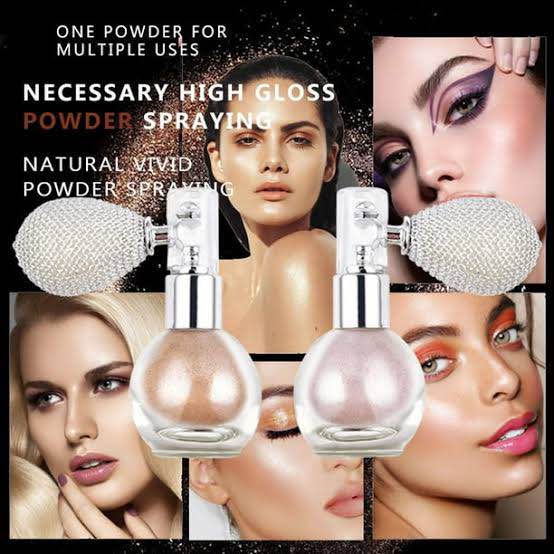 Picture of Glitter Spray Body & High Gloss Powder Spray Shimmer Sparkle Powder for Face & Body-#01