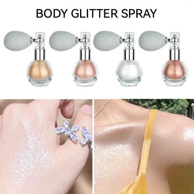 Picture of Glitter Spray Body & High Gloss Powder Spray Shimmer Sparkle Powder for Face & Body-#04