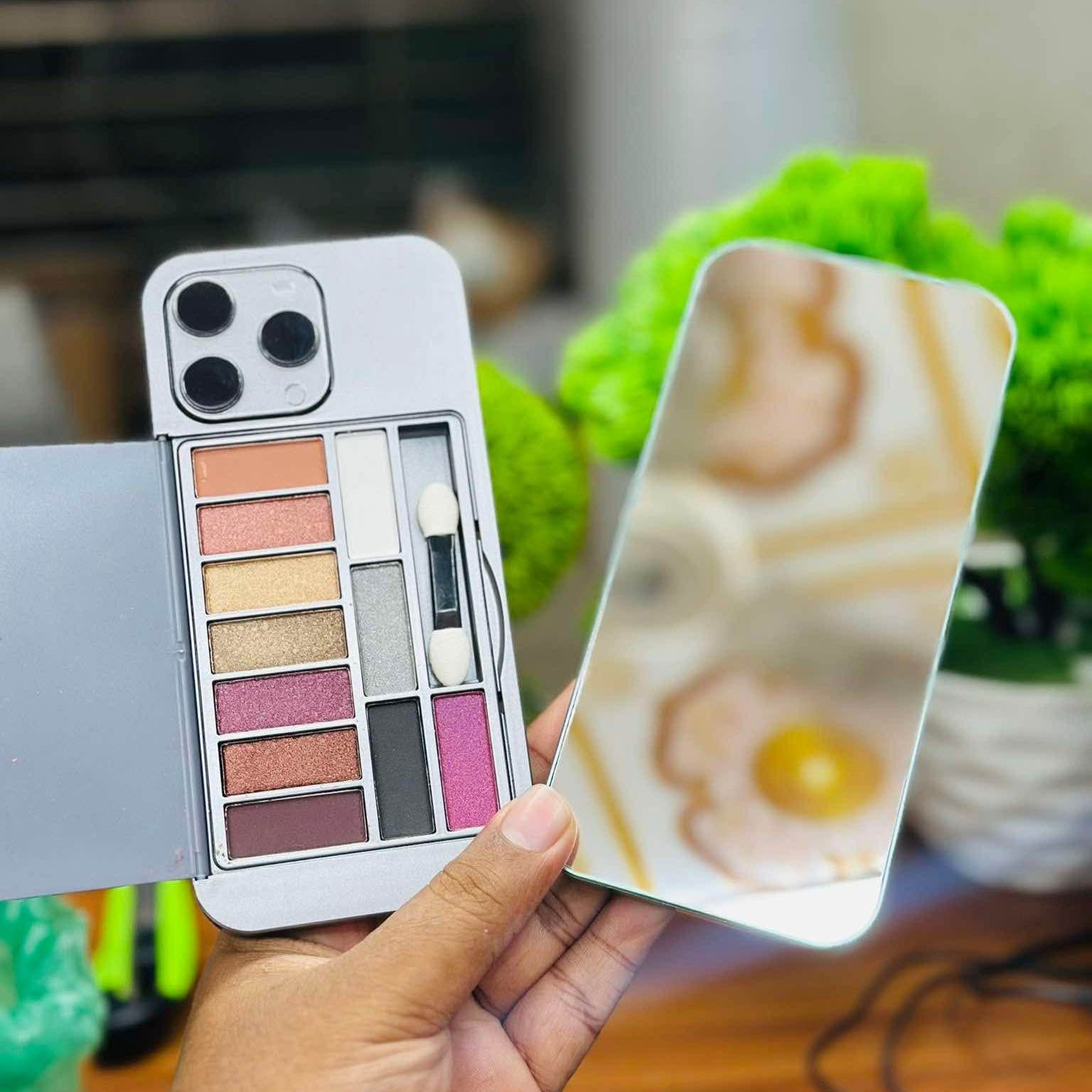 Picture of Iphone Shape 11 Color Eyeshadow Palette With Mirror