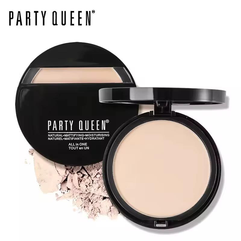 Picture of Party Queen Oil-Control Pressed Powder-#02 Light
