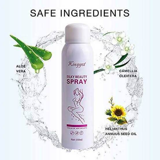 Picture of Kingyes Silky Beauty Spray Quick and Painless Hair Removal Spray Foam 150ml