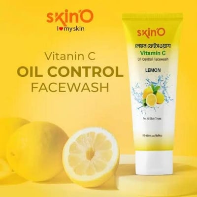 Picture of skinO Vitamin C Oil Control Facewash (Lemon) - 110ml to all skin type